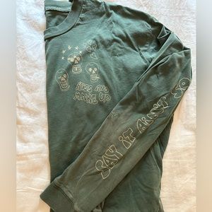 Mother long sleeve Kiss and Make Up tee shirt